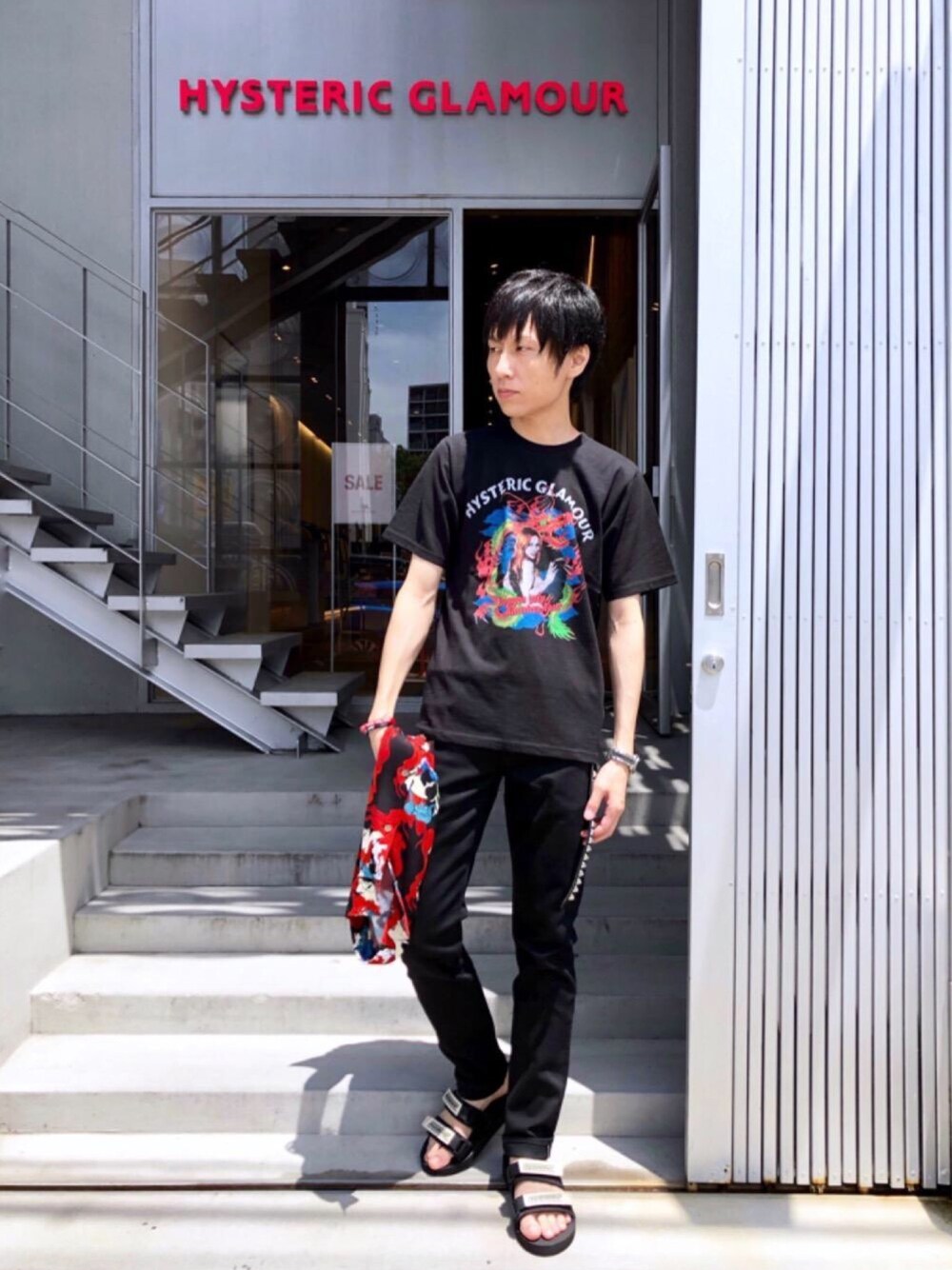 ヒステリックグラマー KAZUO KAMIMURA/UKIYOE Tシャツ HYSTERIC GLAMOUR（ヒステリックグラマー）の「KAZUO KAMIMURA