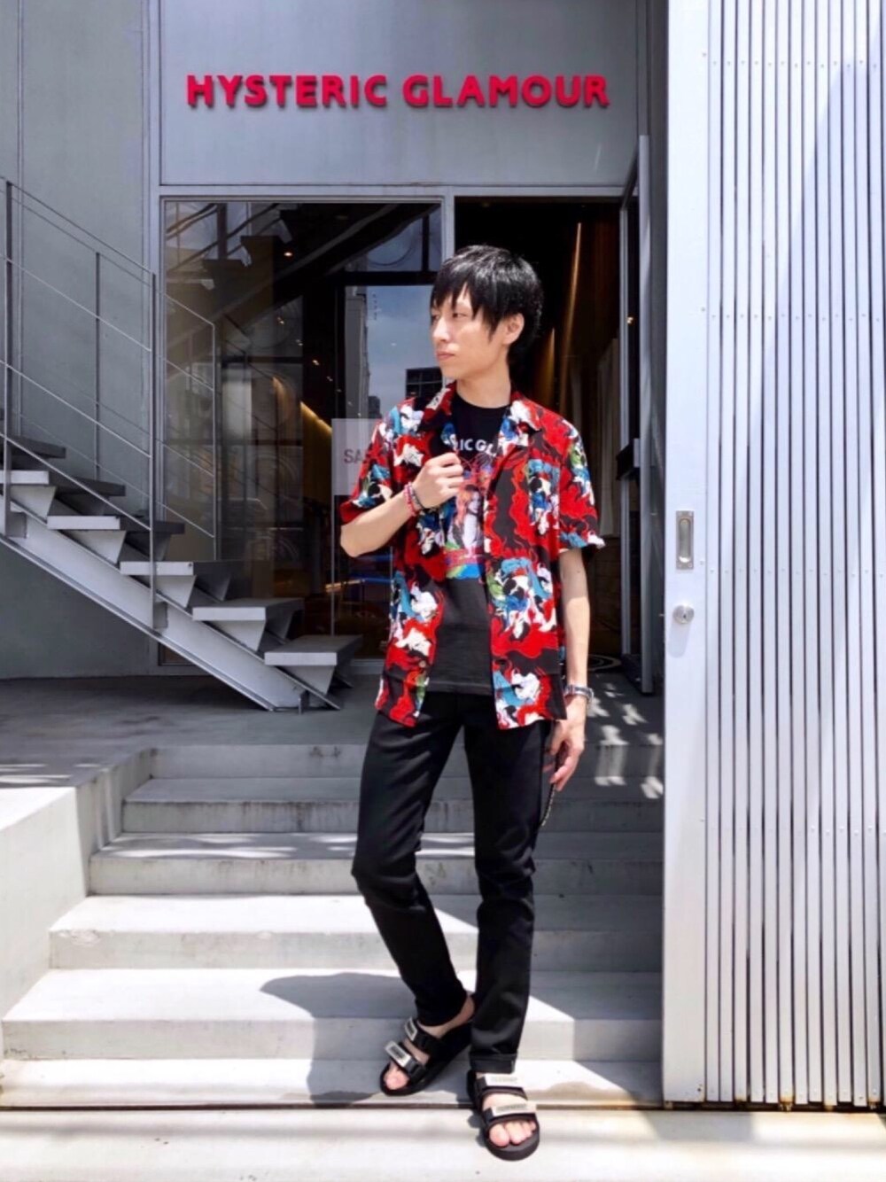 ヒステリックグラマー KAZUO KAMIMURA/UKIYOE Tシャツ HYSTERIC GLAMOUR（ヒステリックグラマー）の「KAZUO KAMIMURA