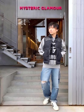 「ロッキーマウンテン」｜RYUさん（メンズ・172cm）の秋コーディネート