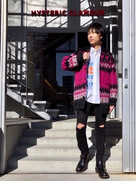 RYUさん（メンズ・172cm）の冬コーディネート