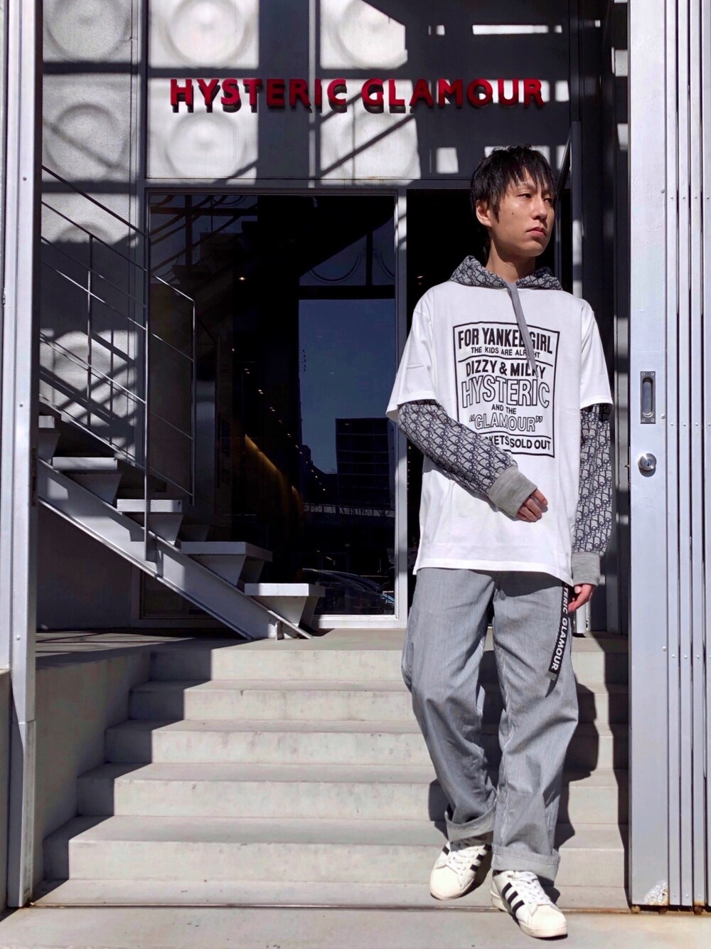 HYSTERIC GLAMOUR（ヒステリックグラマー）の「DOPE柄 パーカー 