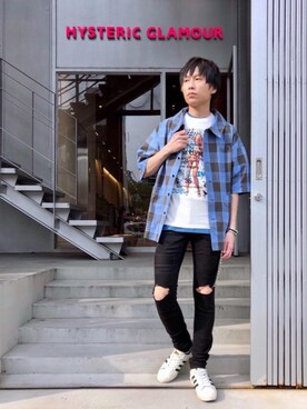 RYUさん（メンズ・172cm）の春コーディネート