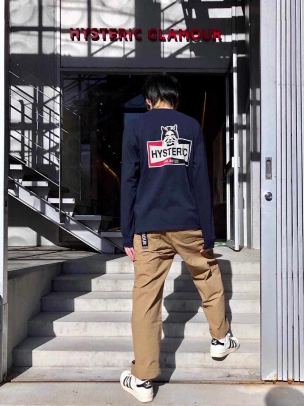 【ヒステリックグラマー】 白Tシャツ HYSTERIC GLAMOUR（ヒステリックグラマー）の「GOOD TIMES BAD