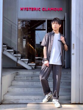 RYUさん（メンズ・172cm）の夏コーディネート