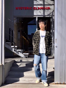 「ロンt」｜「アイテム（アクセサリー）」を使った、RYUさん（メンズ・172cm）の秋コーディネート