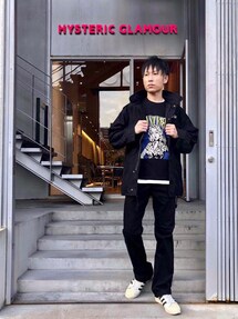 Usagi！！Hysteric Glamour ミリタリージャケット M HYSTERIC GLAMOUR（ヒステリックグラマー）の「AGAINST THE
