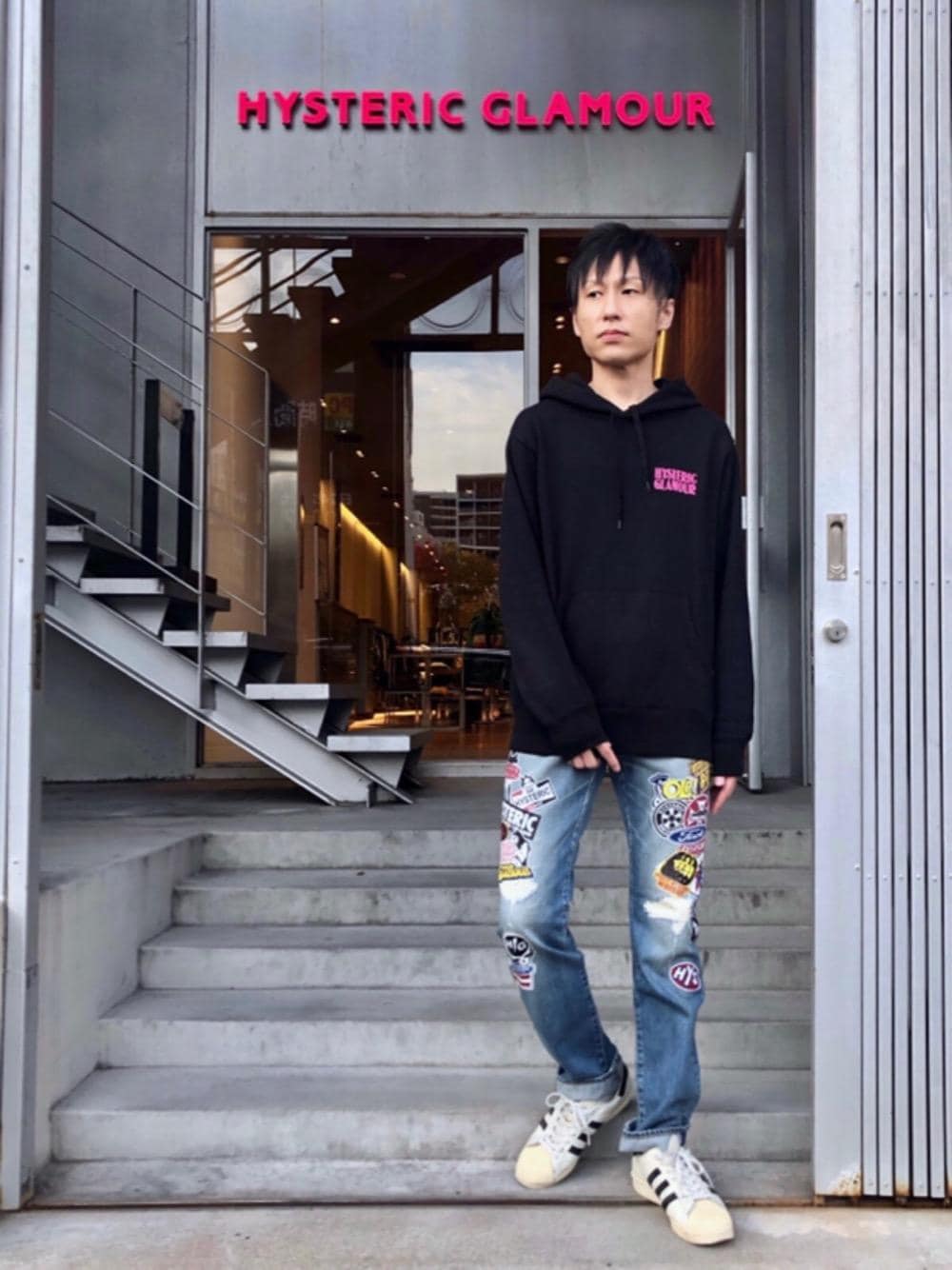 HYSTERIC GLAMOUR プリントデニム HYSTERIC GLAMOUR プリントデニムメンズ