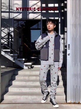 RYUさん（メンズ・172cm）の冬コーディネート