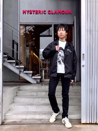 美品 HYSTERIC GLAMOUR RICHARD KERN XL 黒 HYSTERIC GLAMOUR ブラック