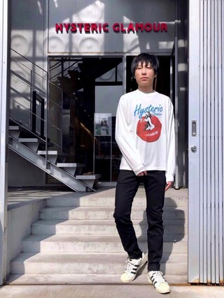 hysteric Glamour Tシャツ ホワイト　M HYSTERIC GLAMOUR（ヒステリックグラマー）の「REVOLUTION pt T