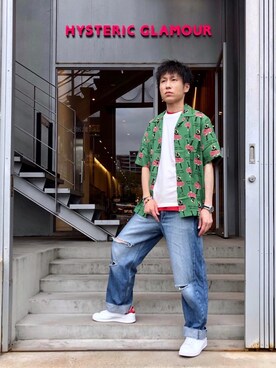 「ヴィクセンガール」｜RYUさん（メンズ・172cm）の夏コーディネート