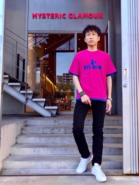【XL】HYSTERIC GLAMOUR MEN HYS-HEADS Tシャツ