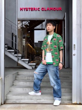 「ヴィクセンガール」｜RYUさん（メンズ・172cm）の夏コーディネート