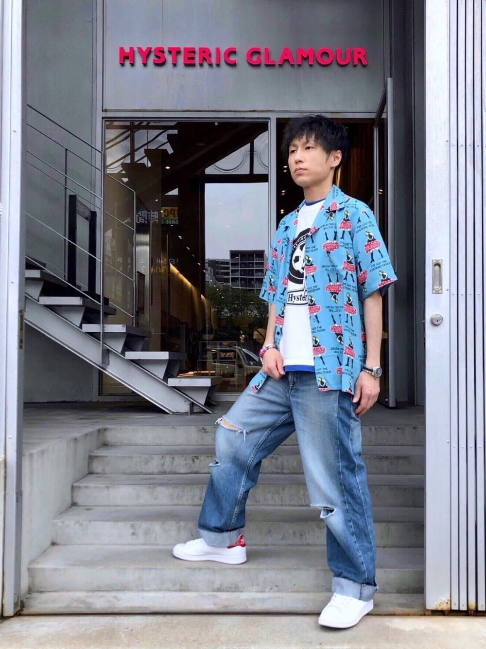 HYSTERIC GLAMOUR BORN TO LOSE ブルー 水色 HYSTERIC GLAMOUR｜BORN TO LOSE メッシュキャップ | Rakuten
