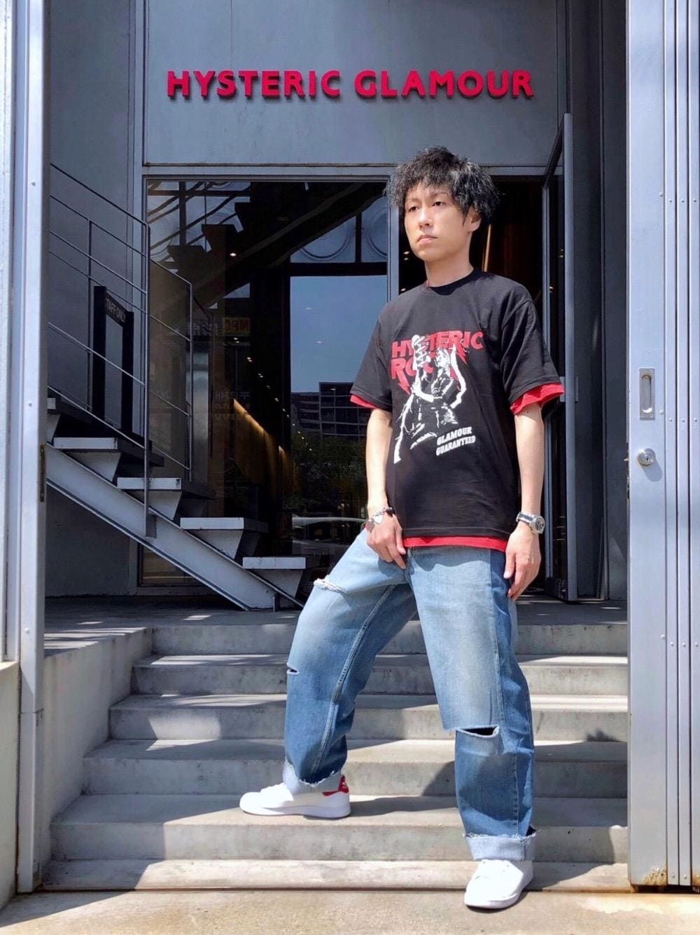 HYSTERIC GLAMOUR（ヒステリックグラマー）の「ROCK CITY Tシャツ（T 