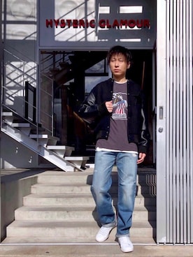 RYUさん（メンズ・172cm）の冬コーディネート