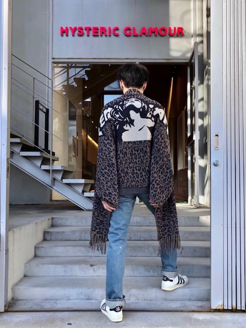 HYSTERIC GLAMOUR ショールカーディガン STYLING | HYSTERIC GLAMOUR ONLINE STORE ヒステリックグラマー