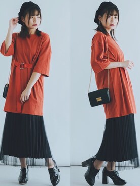 あびたらさん（レディース・165cm）の秋コーディネート