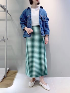 「リーバイス」｜yyhhmmさん（レディース・165cm）の春コーディネート