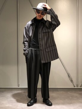 「WhoWhat（フーワット）のアイテム（ジャケット/アウター）」を使った、JION SUDO(GARDEN名古屋)さん（メンズ・173cm）の秋コーディネート