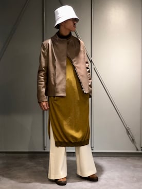 「YANTOR（ヤントル）のアイテム（トップス）」を使った、JION SUDO(GARDEN名古屋)さん（メンズ・173cm）の秋コーディネート
