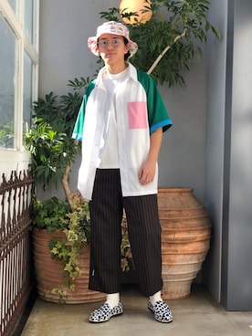 「SYU.HOMME/FEMM（シュウ）のアイテム」を使った、JION SUDO(GARDEN名古屋)さん（メンズ・173cm）の冬コーディネート