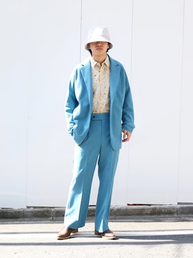 「WhoWhat（フーワット）のアイテム」を使った、JION SUDO(GARDEN名古屋)さん（メンズ・173cm）の冬コーディネート