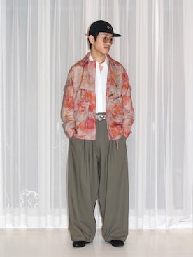 「YANTOR（ヤントル）のアイテム」を使った、JION SUDO(GARDEN名古屋)さん（メンズ・173cm）の夏コーディネート