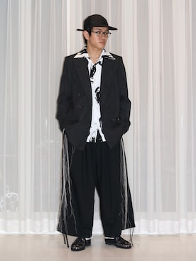 「CPH（シーピーエイチ）のアイテム（キャップ）」を使った、JION SUDO(GARDEN名古屋)さん（メンズ・173cm）の夏コーディネート