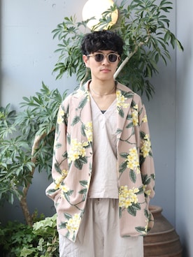 「FRANK LEDER（フランクリーダー）のアイテム」を使った、JION SUDO(GARDEN名古屋)さん（メンズ・173cm）の夏コーディネート