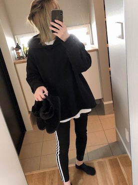 a.fashion13さん（レディース・155cm）の冬コーディネート