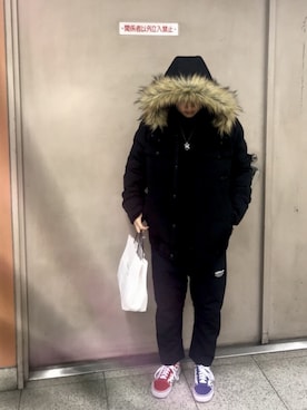 「Down Jacket 」｜MIYANEさん（レディース・160cm）の秋コーディネート