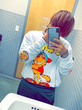 「KENZO」｜「アイテム（PC・スマホグッズ/家電）」を使った、MIYANEさん（レディース・160cm）の秋コーディネート