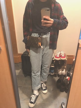 のむ 記録用さん（レディース・161cm）の夏コーディネート