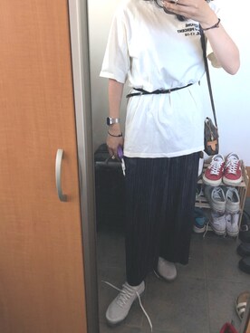 のむ 記録用さん（レディース・161cm）の夏コーディネート