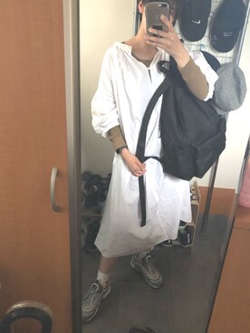 「URBAN RESEARCH（アーバンリサーチ）のアイテム（その他）」を使った、のむ 記録用さん（レディース・161cm）の春コーディネート