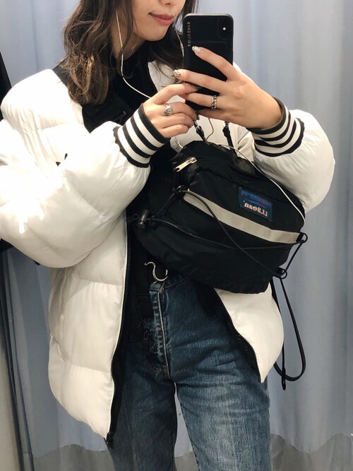 Shiho Iwazaki L L Beanのボディバッグ ウエストポーチを使ったコーディネート Wear