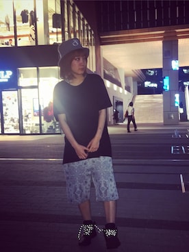 「RNA MEDIA（アールエヌエーメディア）のアイテム」を使った、asumiさん（レディース・157cm）の春コーディネート