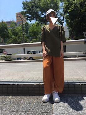 asumiさん（レディース・157cm）の夏コーディネート