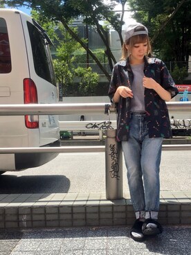 asumiさん（レディース・157cm）の夏コーディネート