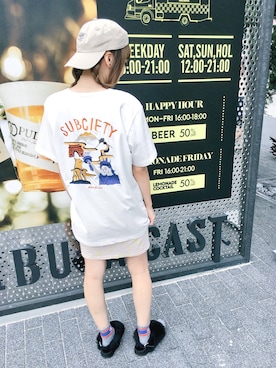 「KIKKA THE DIARY OF（キッカ　ザ　ダイアリー　オブ）のアイテム」を使った、asumiさん（レディース・157cm）の夏コーディネート