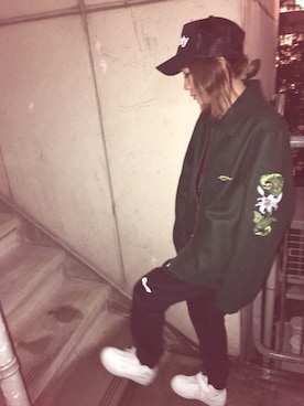 「Subciety（サブサエティ）のアイテム（その他）」を使った、asumiさん（レディース・157cm）の冬コーディネート