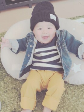 *suketaka*さん(キッズ・80cm)の冬コーディネート