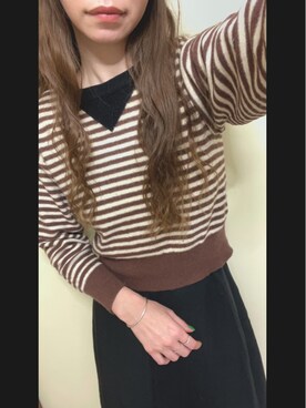 「SONIA RYKIEL（ソニアリキエル）のアイテム」を使った、ゆさん（レディース・168cm）の冬コーディネート