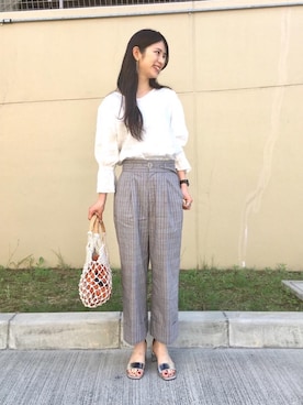 Yuri Sakaguchiさん(レディース・165cm)の春コーディネート