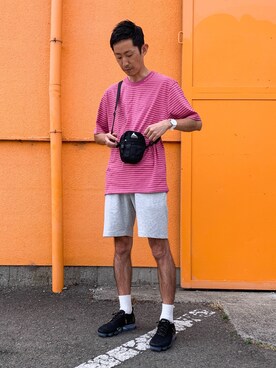 「Gregory」｜「アイテム（腕時計）」を使った、ほねさん（メンズ・176cm）の春コーディネート