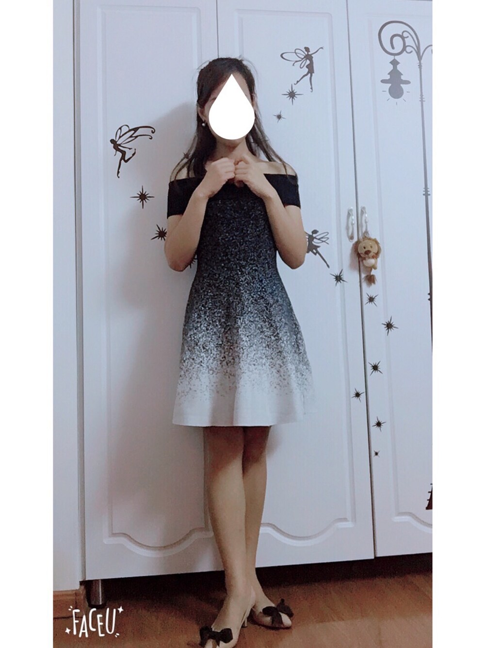「秋のコーデ、渐变色」｜「厚のアイテム（ワンピース、ホワイト系）」を使った、❀凉凉❀さん（レディース・160cm）の秋コーディネートの1枚目の写真