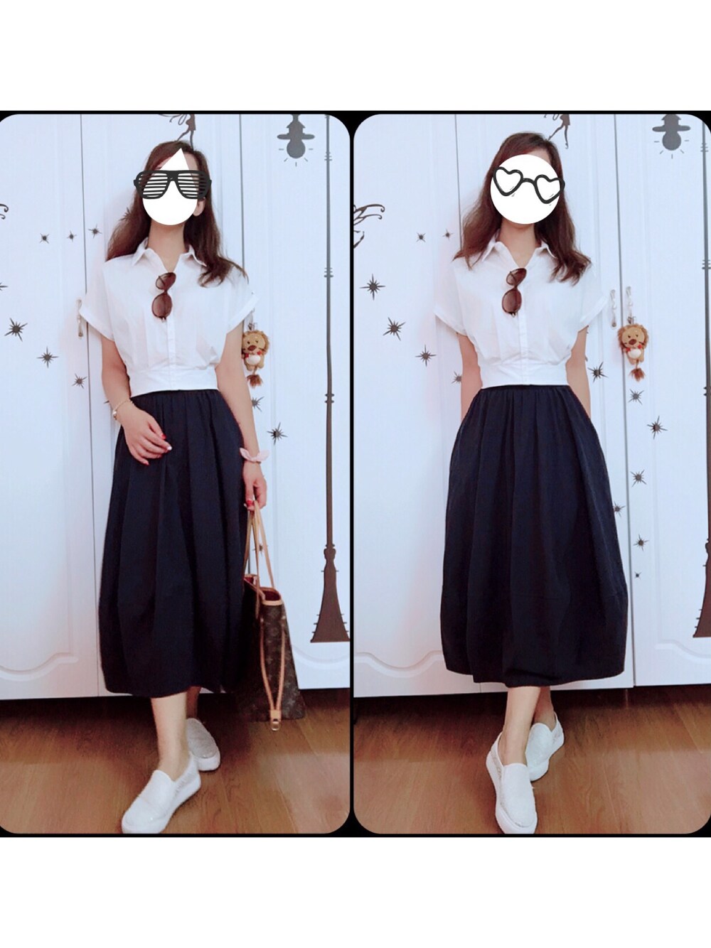 「カジュアルコーデ」｜「BVLGARIのアイテム（サングラス、ブラウン系）」を使った、❀凉凉❀さん（レディース・160cm）の秋コーディネートの1枚目の写真