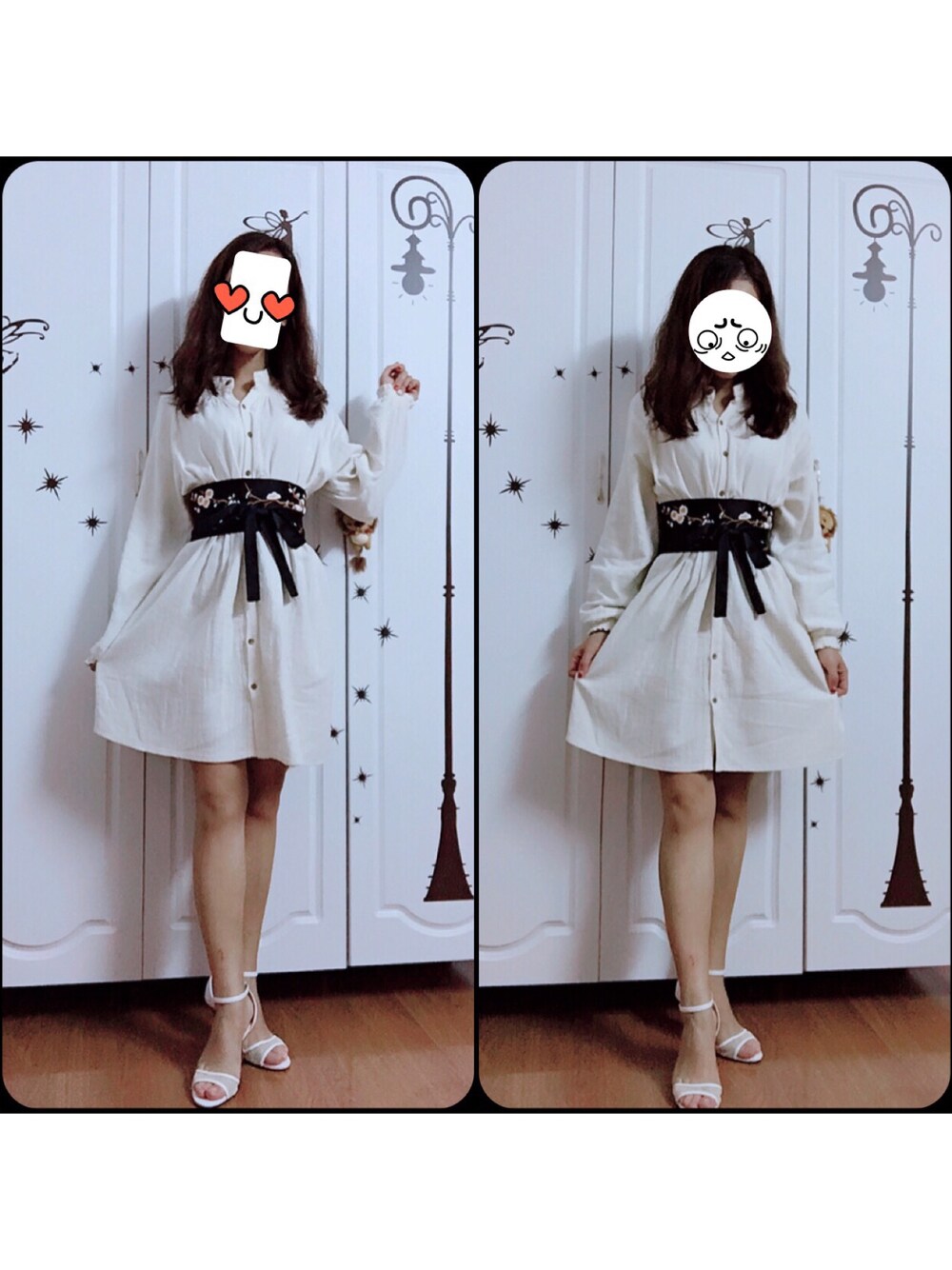 「秋、大人カジュアル」｜「日式腰封のアイテム（その他、ブラック系）」を使った、❀凉凉❀さん（レディース・160cm）の秋コーディネートの1枚目の写真