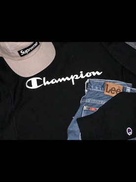 「Chanpion」｜rさん（レディース・156cm）の冬コーディネート